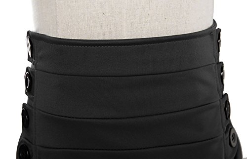 Steampunk Victorian High Low Dress