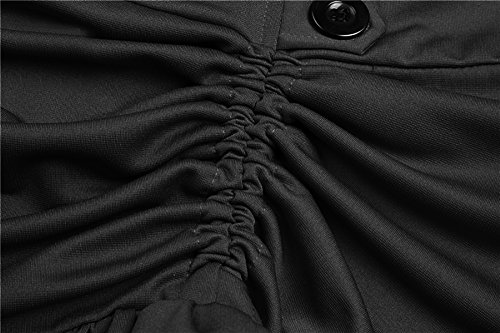 Steampunk Victorian High Low Dress