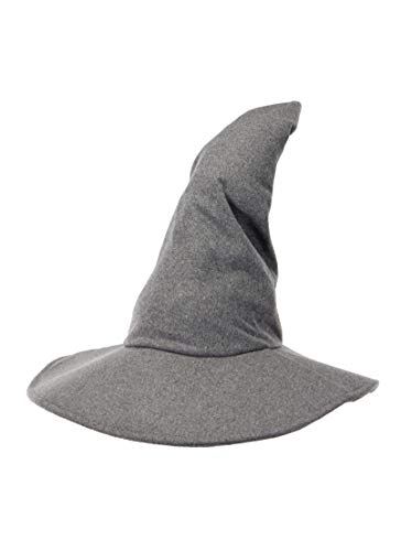 Gandalf Costume Hat for Adults and Teens Gray