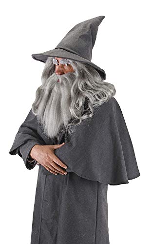 Gandalf Costume Hat for Adults and Teens Gray