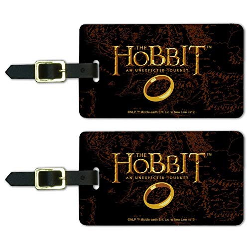 The Hobbit Logo Luggage Tags - Set of 2