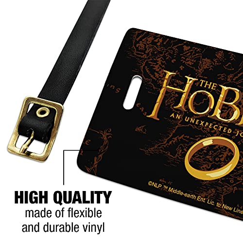 The Hobbit Logo Luggage Tags - Set of 2