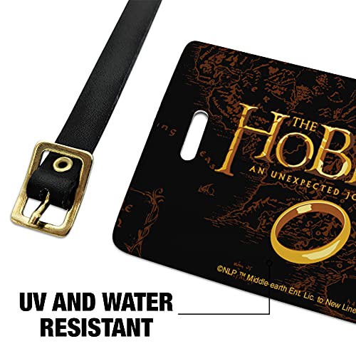 The Hobbit Logo Luggage Tags - Set of 2