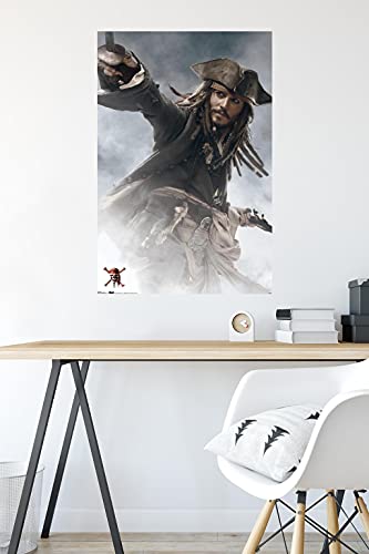 Disney Pirates of the Caribbean Jack Sparrow Wall Poster