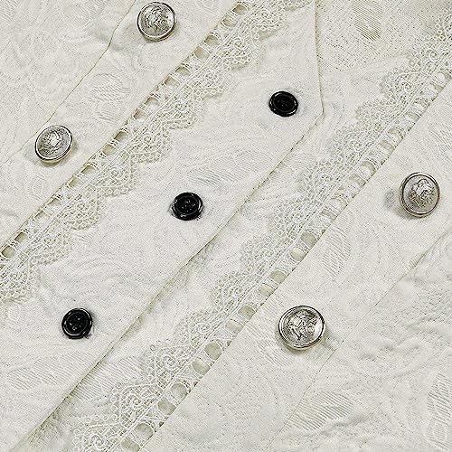 Steampunk Lace-Trimmed Jacket for Women, Victorian Style