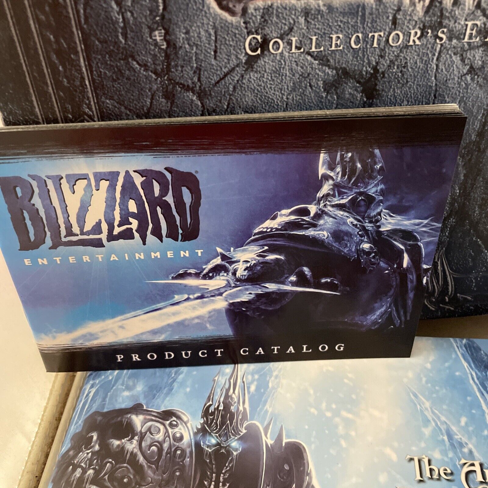 WoW Collector's Wrath of Lich King with Cards & DVD