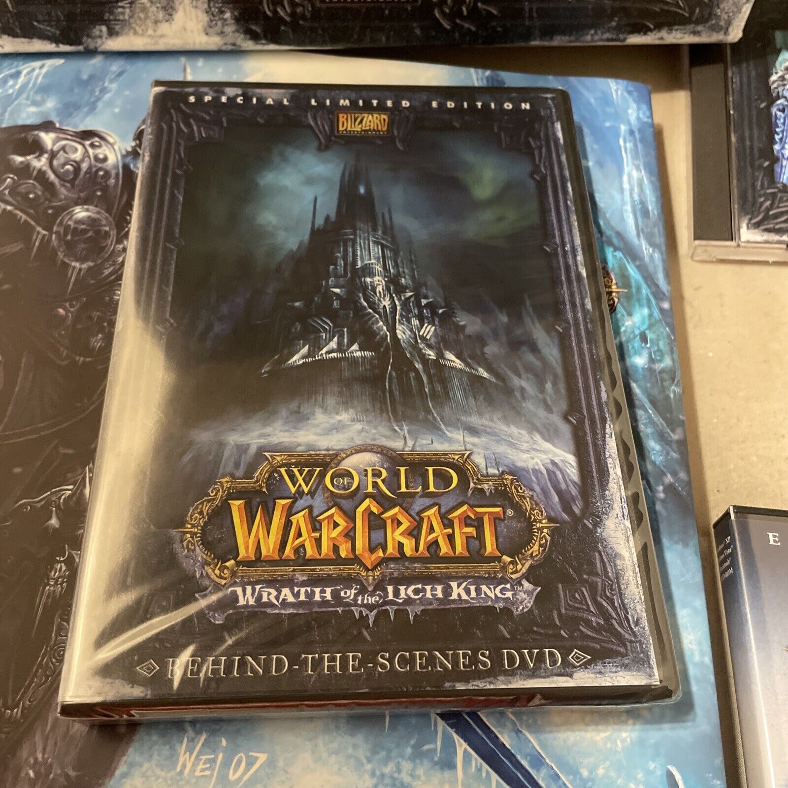 WoW Collector's Wrath of Lich King with Cards & DVD