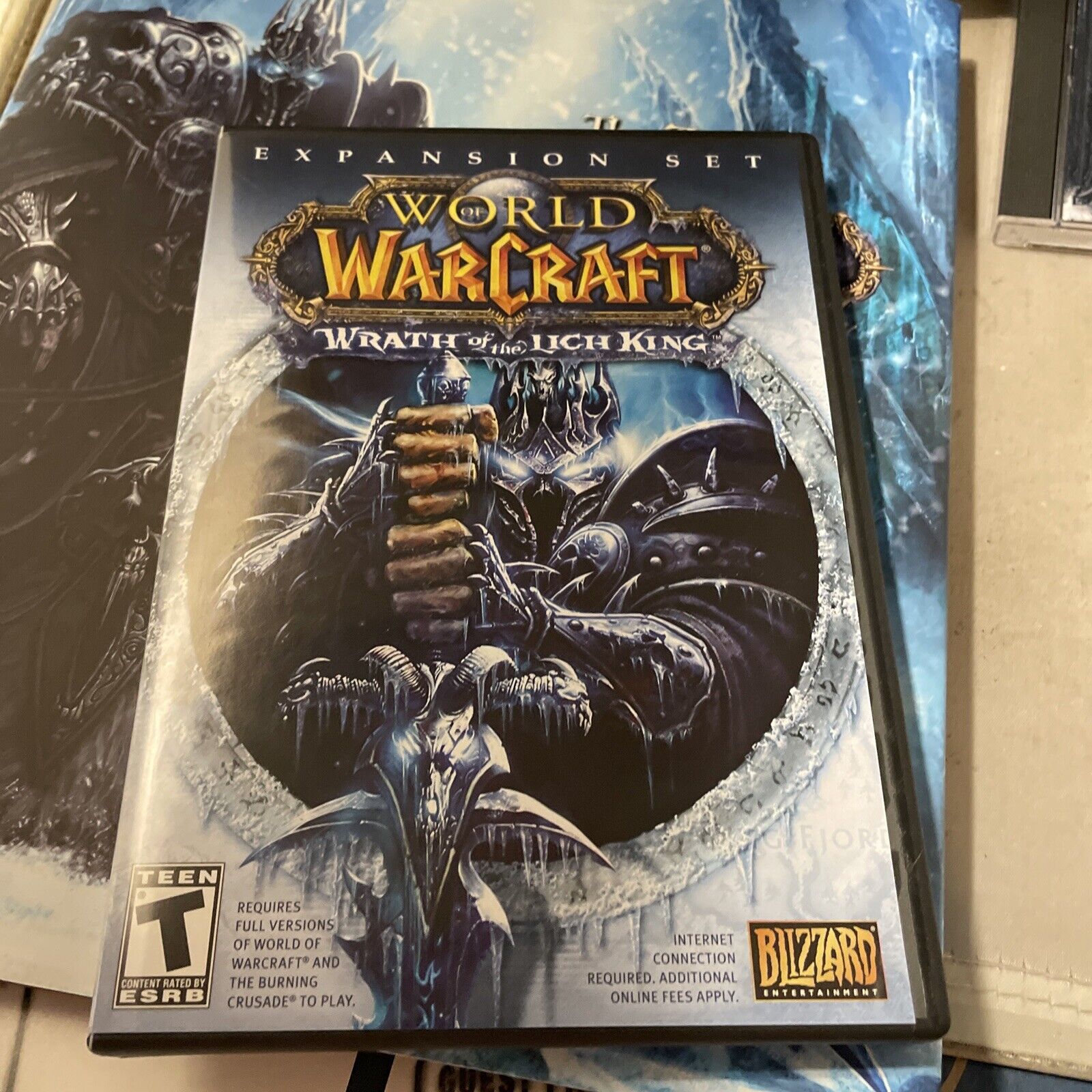 WoW Collector's Wrath of Lich King with Cards & DVD