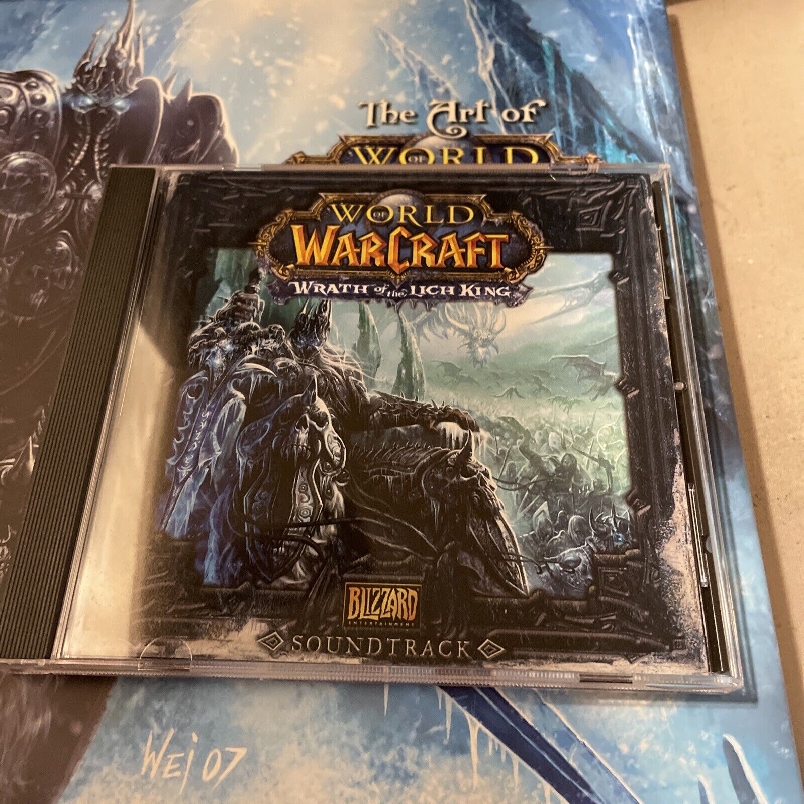 WoW Collector's Wrath of Lich King with Cards & DVD