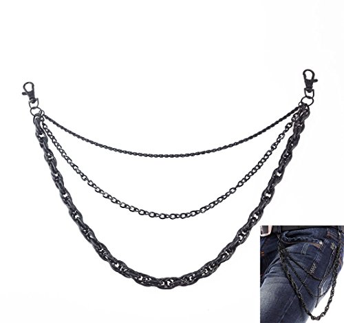 Gothic Rock Hip Hop Wallet Chain Keychain