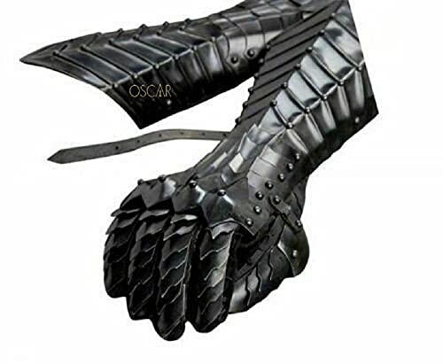 Fantasy Lord of The Rings Nazgul Gauntlets (Black)