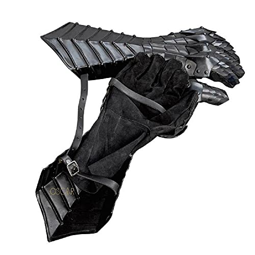 Fantasy Lord of The Rings Nazgul Gauntlets (Black)