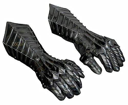 Fantasy Lord of The Rings Nazgul Gauntlets (Black)