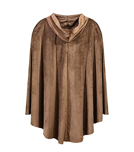 Medieval Renaissance Hooded Cape for Women and Men