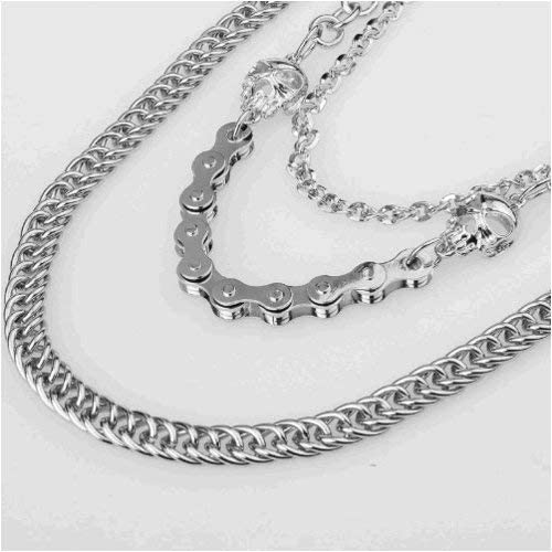 Skull Chain Wallet & Punk Trousers Pocket Belt