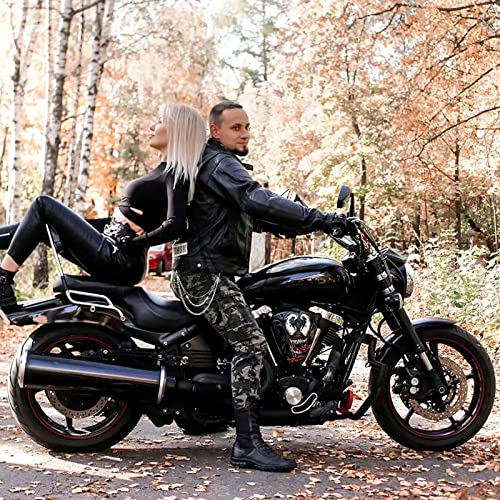 Skull Chain Wallet & Punk Trousers Pocket Belt