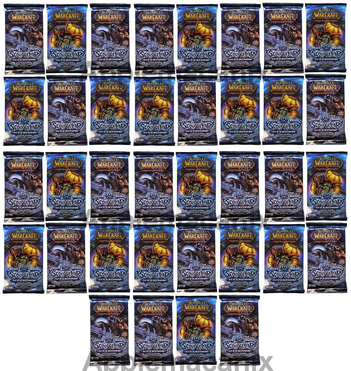 36 WoW TCG ScourgeWar Icecrown Booster Packs Box