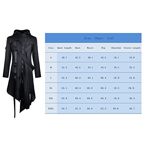 Retro Victorian Steampunk Gothic Jacket for Halloween Costume
