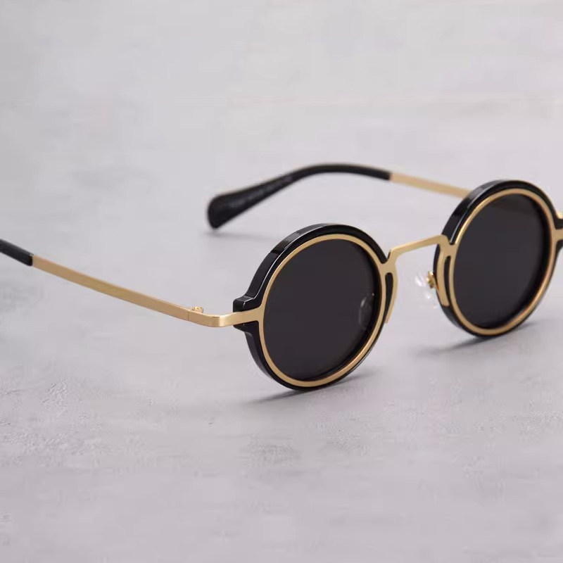 Retro Steampunk Polarized Sunglasses for Men and Women