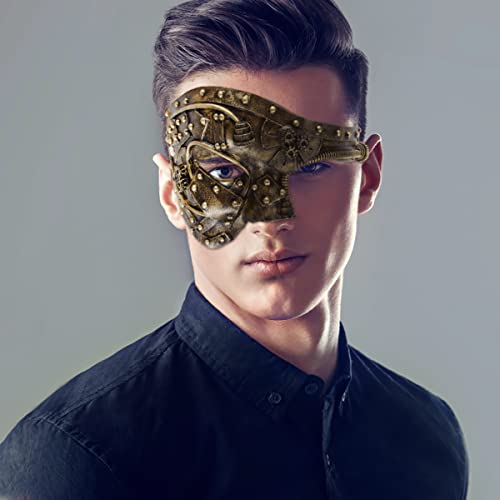 Steampunk Phantom of the Opera Masquerade Mask Men Women
