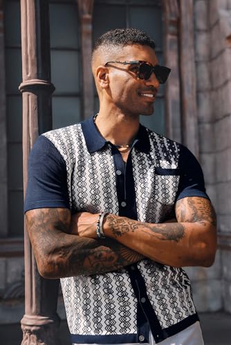 Vintage 70s Golf Polo Shirt for Men