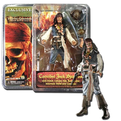 Exclusive Cannibal Jack Sparrow Action Figure Comic-Con Series