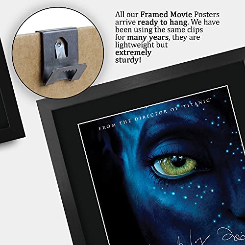 Avatar Movie Memorabilia Signed 16x12 Framed Poster