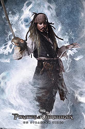 Pirates of the Caribbean Jack Wall Poster, 22.375" x 34