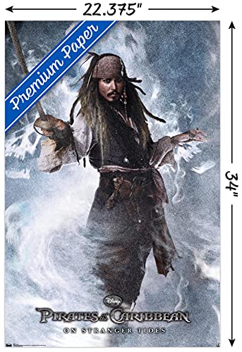 Pirates of the Caribbean Jack Wall Poster, 22.375" x 34
