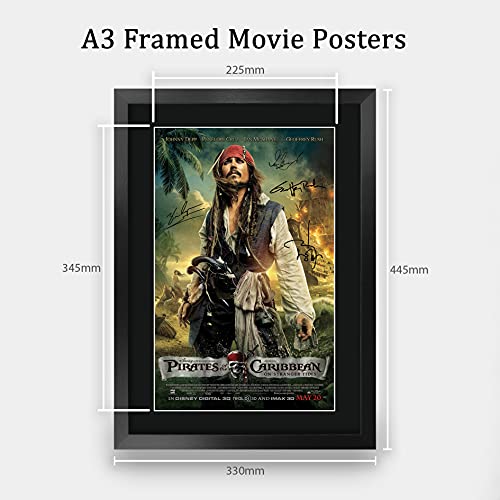 Pirates of the Caribbean: Jack Sparrow Poster framed