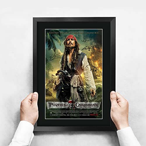 Pirates of the Caribbean: Jack Sparrow Poster framed