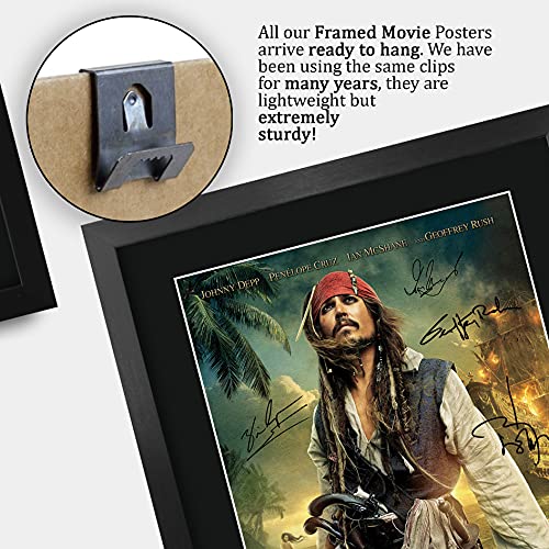 Pirates of the Caribbean: Jack Sparrow Poster framed