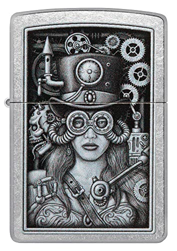 Steam Punk Goddess Zippo Pocket Lighter