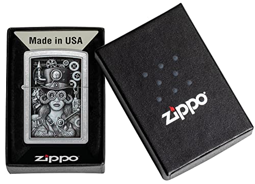 Steam Punk Goddess Zippo Pocket Lighter