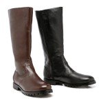 Black Medium Knee High Men's Fantasy Boot by Ellie