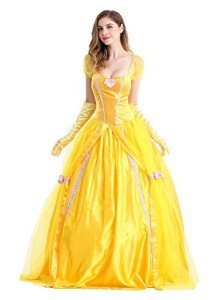 Princess Belle Ball Gown Costume 