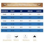 Medieval Pirate Banded Shorts in Gothic Black for Men