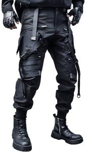 MOKEWEN Men's Streetwear Bike Ninth Pants - W 28-29