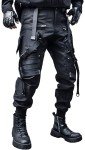 MOKEWEN Men's Streetwear Bike Ninth Pants - W 28-29
