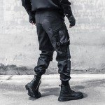 MOKEWEN Men's Streetwear Bike Ninth Pants - W 28-29