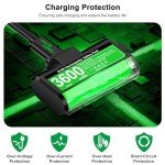 Xbox Controller Battery Pack with USB Charging Cable