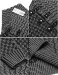 Men's Shawl Collar Casual Knit Sweater