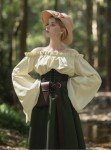 Renaissance Costume Medieval Victorian Women Halloween Pirate Cosplay