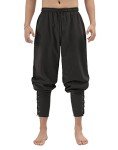 Ankle Banded Gothic Pants for Halloween Costume