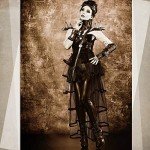 Victorian Lace Tutu Bustle Skirt for Women