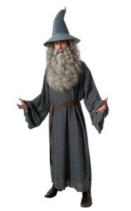 The Hobbit Gandalf Costume for Men, Gray
