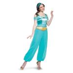 Jasmine Deluxe Adult Costume, Turquoise