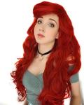 Ariel Red Costume Wig