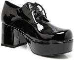 Black Platform Shoes for Men by Ellie