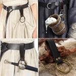 Steampunk Renaissance Waist Bag Fanny Pack (Tri-Black)